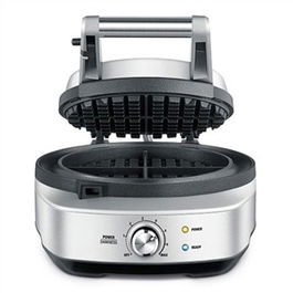 Sage SWM520BSS4EEU1 Gofrera Clásica Circular The No-Mess Waffle Acero Inox Cepillado