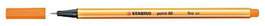 Rotulador Fibra Stabilo Point 88 Naranja (Set de 10)