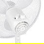 Tristar VE-5757 Ventilador de Pie 45W, 3 Aspas 40cm, 3 Velocidades, Oscilante 85°, Altura Ajustable 85-120cm, Blanco
