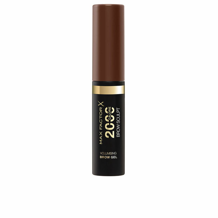 Max Factor 2000 CALORIE volumising brow gel 004-Black Brown Max Factor 2000 CALORIE volumising brow gel 004-Black Brown