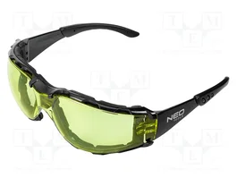NEO TOOLS Gafas protectoras con lente amarilla