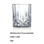 Hermia Set de Copas de Whisky de Vidrio Transparente - 2 Piezas
