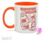 Glassstaff Regalo Taza & dados D20 Dungeons & Doggos
