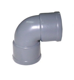 Codo de PVC MH 87º de 90
