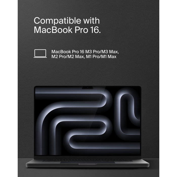Belkin ScreenForce TruePrivacy Filtro de Privacidad para MacBook Pro 16, 16.2 Pulgadas, Negro