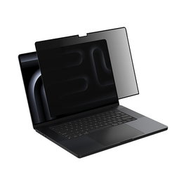 Belkin OVA154ZZ ScreenForce TruePrivacy Protector de Pantalla Antideslumbrante para MacBook Pro 16 M1/M2/M3, Filtro de Privacidad 16.2 Pulgadas, Negro