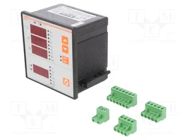 LOVATO ELECTRIC Medidor de parámetros de red digital para panel con LED