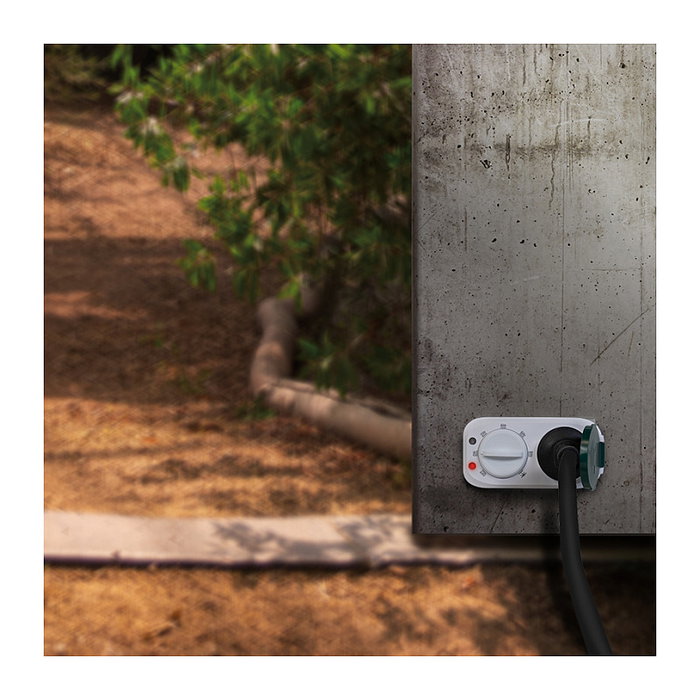 LogiLink Temporizador mecánico para exteriores IP44