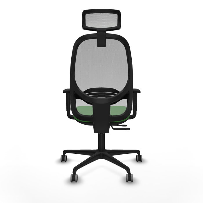 PIQUERAS Y CRESPO Silla de oficina Cilanco con mecanismo Sincro/Traslack, Verde y Gris PIQUERAS Y CRESPO Silla de oficina Cilanco con mecanismo Sincro/Traslack, Verde y Gris