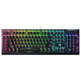 Razer BlackWidow V4 X Yellow Switch Teclado Mecánico Gaming RGB Negro Layout Español