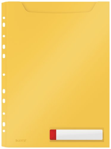 Funda Multitaladro Leitz Cosy Gran Capacidad Pp Opaco A4 11 Tal.Amarillo Pack De 3 Funda Multitaladro Leitz Cosy Gran Capacidad Pp Opaco A4 11 Tal.Amarillo Pack De 3