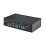 StarTech.com KVM Switch DisplayPort 1.4 de 2 Puertos - 8K 60Hz / 4K 144Hz - 2x USB 3.0, 4x USB 2.0 - 2-Port 8K KVM-Switch