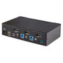StarTech.com Switch KVM DisplayPort de 2 Puertos 8K60/4K144 Negro