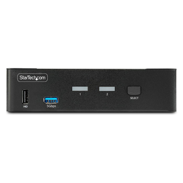 StarTech.com Switch KVM DisplayPort de 2 Puertos 8K60/4K144 Negro StarTech.com Switch KVM DisplayPort de 2 Puertos 8K60/4K144 Negro
