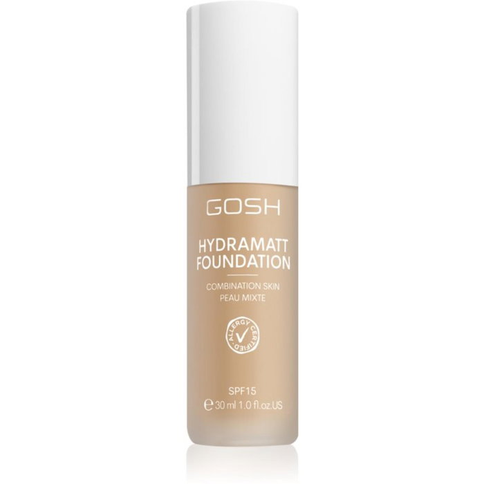 Gosh HYDRAMATT Base de Maquillaje SPF15 006-medium light- neutral 30 ml