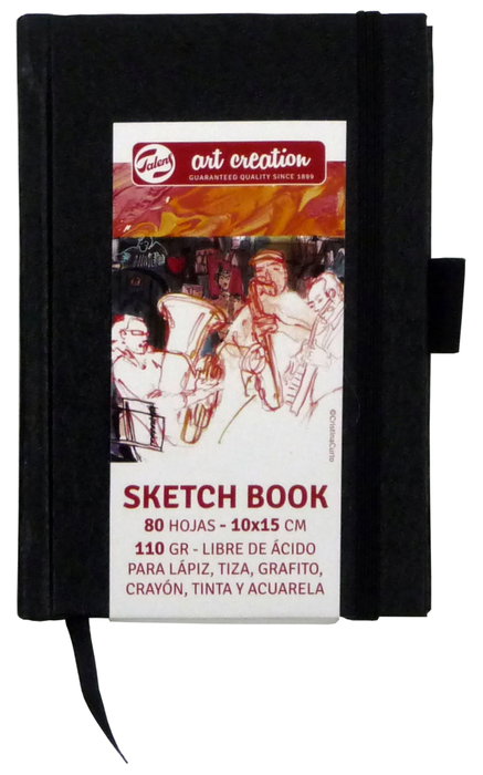 Talens Art Creation Cuaderno de Dibujo 10x15cm 110gr