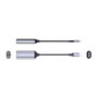 VALUE 12.99.1128 Adaptador USB-C a Ethernet RJ45 5 Gbit/s, Negro y Plata, 27 x 77 x 16 mm