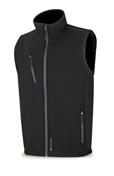 LYTIR Chaleco Softshell Ropa Frío Negro XXXL