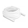 DeLOCK Funda trenzada de cierre automático 10 m x 19 mm blanco