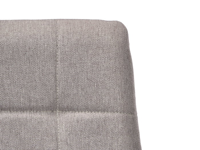 GIFTDECOR Silla de respaldo alto en loneta gris GIFTDECOR Silla de respaldo alto en loneta gris