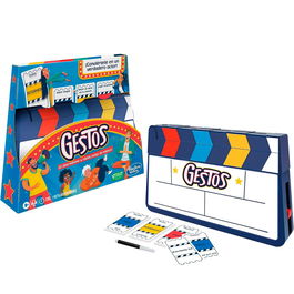 Hasbro Games F6421 Gestos Juego de Mesa de Mímicas para Niños y Adultos +8 Años Recomendado