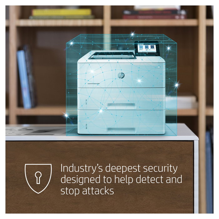 HP Impresora LaserJet Enterprise M507x, Láser, A4, 43 ppm, WiFi, Ethernet, Duplex Automático, 1200x1200 DPI, 512 MB, Pantalla Táctil 4.3"