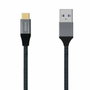 Aisens Cable USB 3.1 Gen2 Aluminio 10Gbps 3A USB-C a USB-A 2m Gris