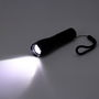 Fx Light Linterna LED de Aluminio con Zoom, 3W 300 Lúmenes, 5 Niveles, 12.5 cm, Funciona con 3 Pilas AAA (no incluidas), Color Negro, 125 x 30 x 30 mm