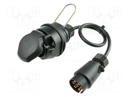 AS SCHWABE Prolongador H05VV-F 7x1mm2 12V IP44 0,6m