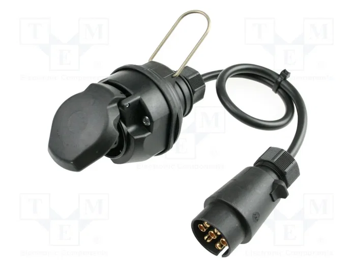 AS SCHWABE Prolongador H05VV-F 7x1mm2 12V IP44 0,6m AS SCHWABE Prolongador H05VV-F 7x1mm2 12V IP44 0,6m