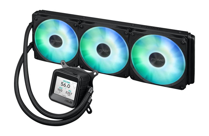 Asus Prime LC 360 ARGB LCD - Kit Refrigeración Líquida AIO con Pantalla LCD, Radiador 360mm, 3 Ventiladores ARGB, Compatible Intel LGA 1700/1200 & AMD AM5/AM4 Asus Prime LC 360 ARGB LCD - Kit Refrigeración Líquida AIO con Pantalla LCD, Radiador 360mm, 3 Ventiladores ARGB, Compatible Intel LGA 1700/1200 & AMD AM5/AM4