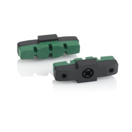 XLC Zapatas de freno para Magura HS BS-X42, compuesto especial E-Bike, color verde 464g