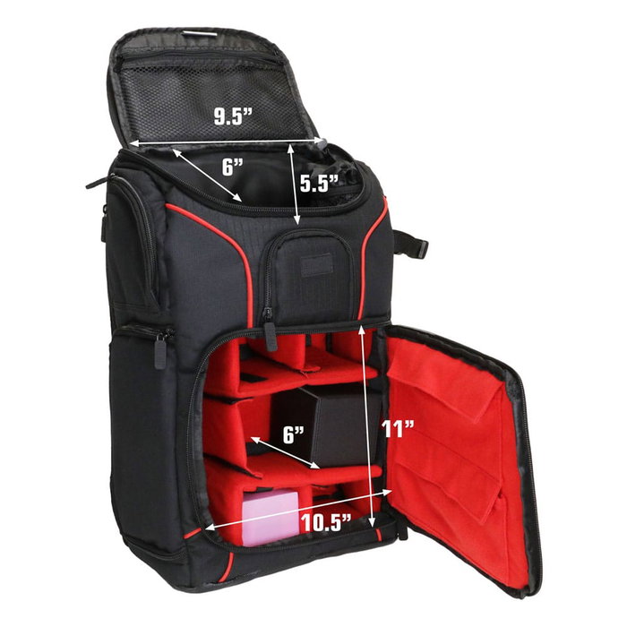 USA Gear MTG Mochila Rojo