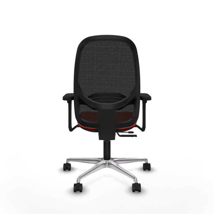 PIQUERAS Y CRESPO Silla de oficina Cilanco Naranja oscuro y Negro PIQUERAS Y CRESPO Silla de oficina Cilanco Naranja oscuro y Negro
