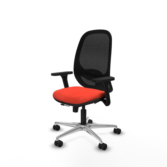 PIQUERAS Y CRESPO Silla de oficina Cilanco Naranja oscuro y Negro PIQUERAS Y CRESPO Silla de oficina Cilanco Naranja oscuro y Negro