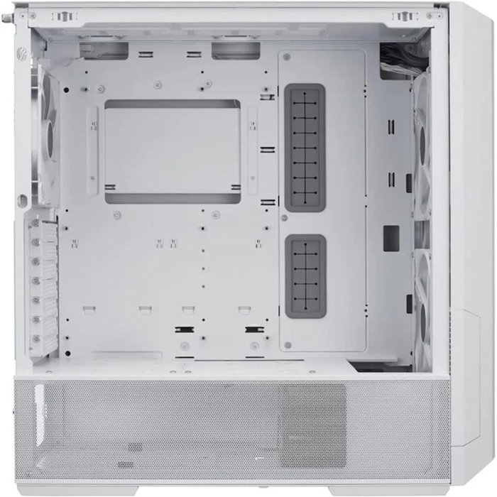 Lian Li LANCOOL 216 Caja PC Gaming Midi-Tower ATX E-ATX ATX ATX Blanco Flujo de Aire Optimizado con Ventiladores RGB PWM 160mm Frontales y 140mm Trasero