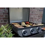 Cook'In Garden Flavo 60 Barbacoa de Gas Independiente con 3 Quemadores Rectos de Acero Inoxidable y 8.4 kW de Potencia con Encendido Piezoeléctrico