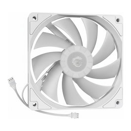 MSI MAG F120 ARGB White Ventilador para PC - 12 cm, 1300 RPM, Blanco, 3 Pines, Single Pack