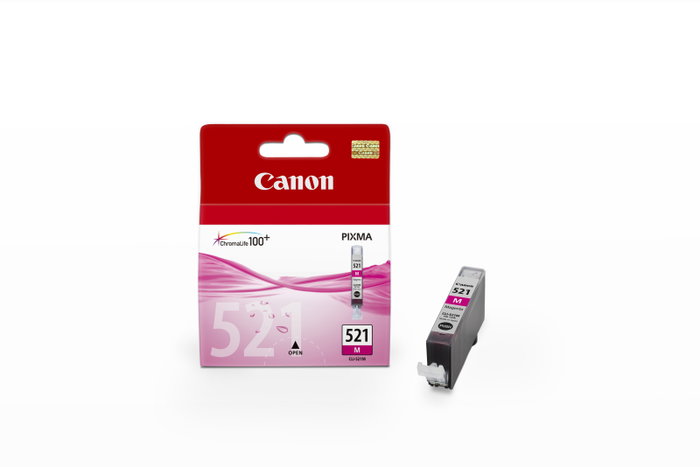 Canon CLI-521M Cartucho de Tinta Magenta Canon CLI-521M Cartucho de Tinta Magenta
