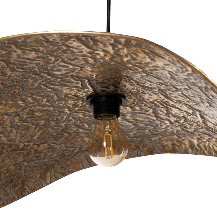 Lámpara Techo Oro Metal 66 X 53 X 20 cm