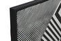 DKD Home Decor Cuadro Lienzo Abstracto 3D Pack de 2 Surtido Blanco y Negro