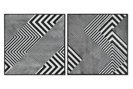 Lienzo Home ESPRIT Poliestireno Lienzo 100 x 4 x 100 cm