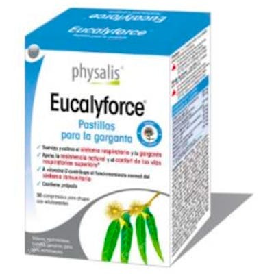 PHYSALIS Eucalyforce Pastillas Garganta 30 Comp. PHYSALIS Eucalyforce Pastillas Garganta 30 Comp.