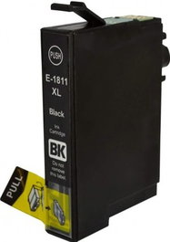 LSM Cartucho de Tinta Compatible para Epson T1811/T1801/18XL Negro
