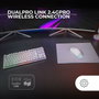 Mars Gaming Combo Gaming Inalámbrico 3 en 1 MCPWTKL con Teclado TKL, Ratón 3200 DPI y Alfombrilla