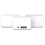 Mercusys Halo H70X 3-pack Mesh Wi-Fi 6 Router Inalámbrico