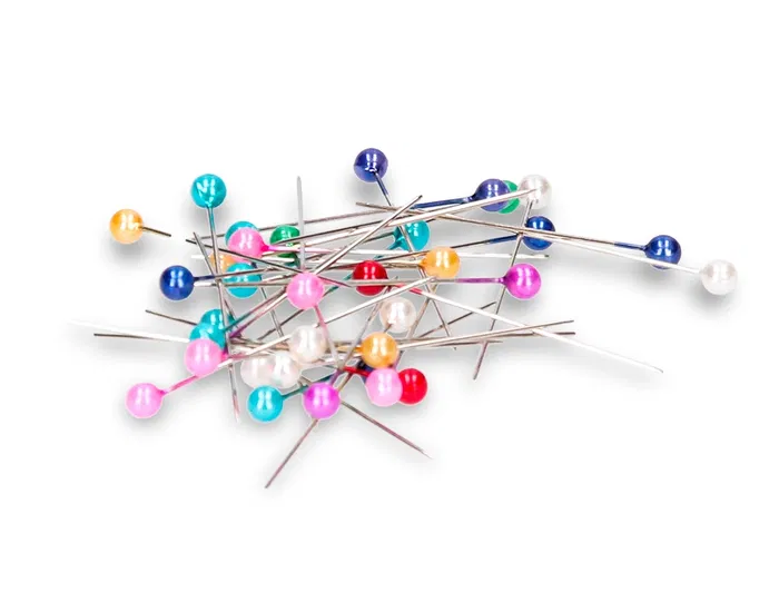 Q-connect Aguja señalizadora caja de 80 unidades colores surtidos