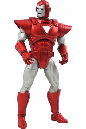 DIAMOND SELECT Figura Action Silver Centurion Iron Man Marvel 18cm