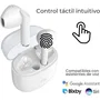 ZTE Auriculares Bluetooth Buds 2 EB64G-W Inalámbricos con Estuche de Carga y Autonomía de 25 Horas Blancos