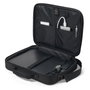 Dicota D3250203 Multi TWO Maletín Clamshell para Portátil 15-17.3" Negro, Poliéster Reciclado